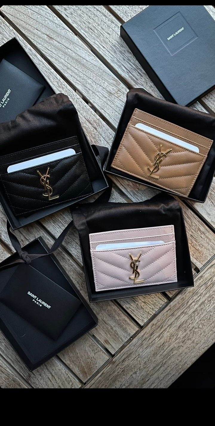 YSL Cards Holder