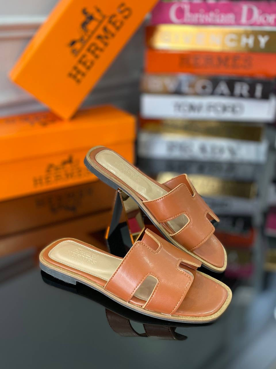 Hermes Oran Sandals