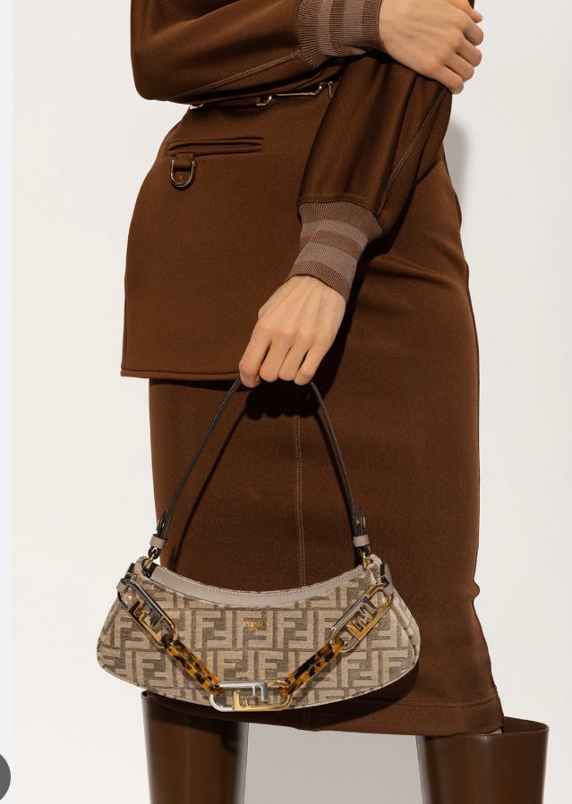 Fendi O’ Lock Swing Bag Fendi print