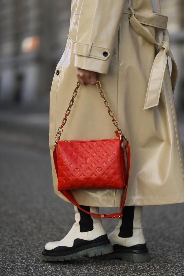 Louis Vuitton Coussin Red