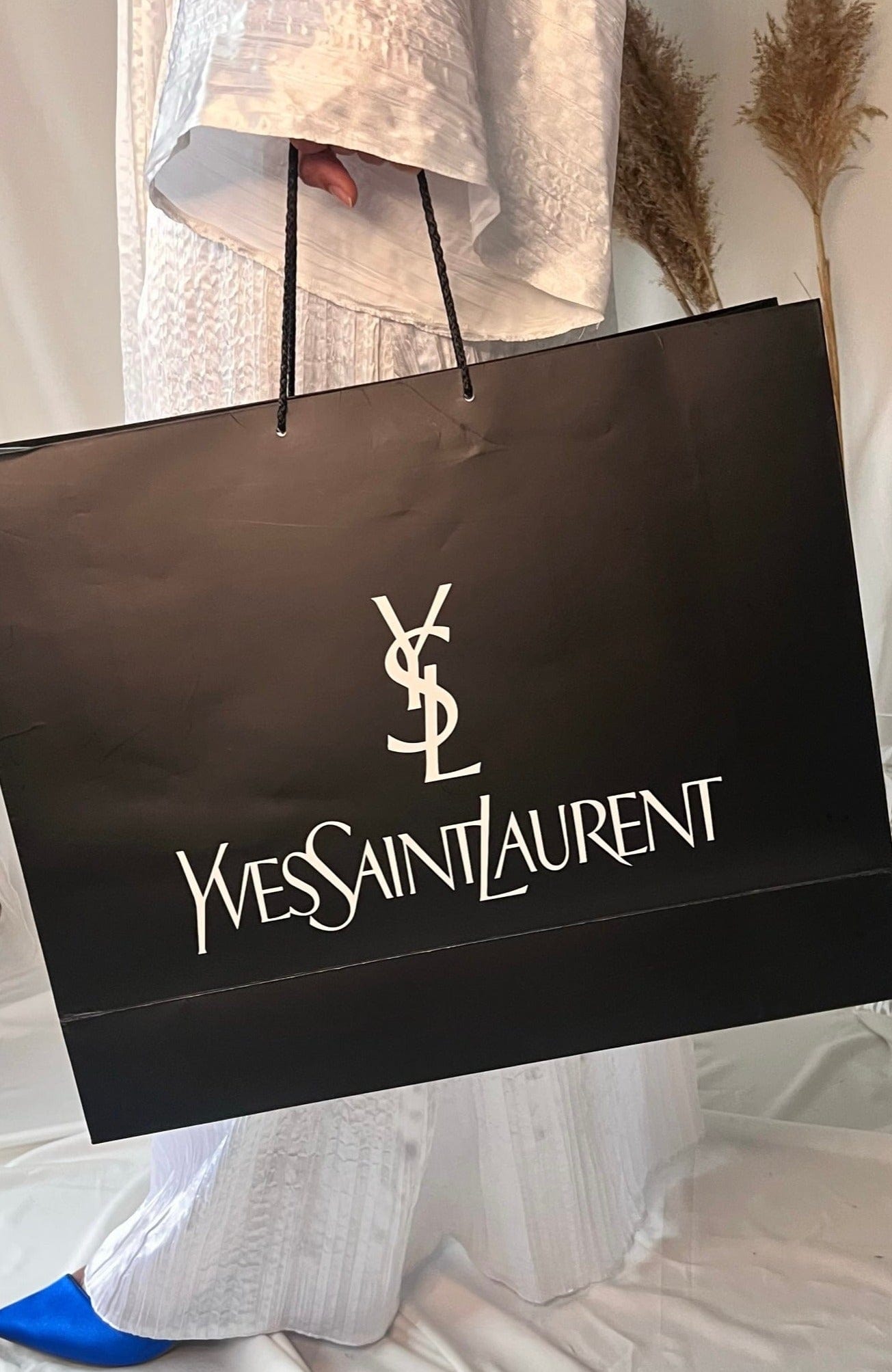 YSL pink bag