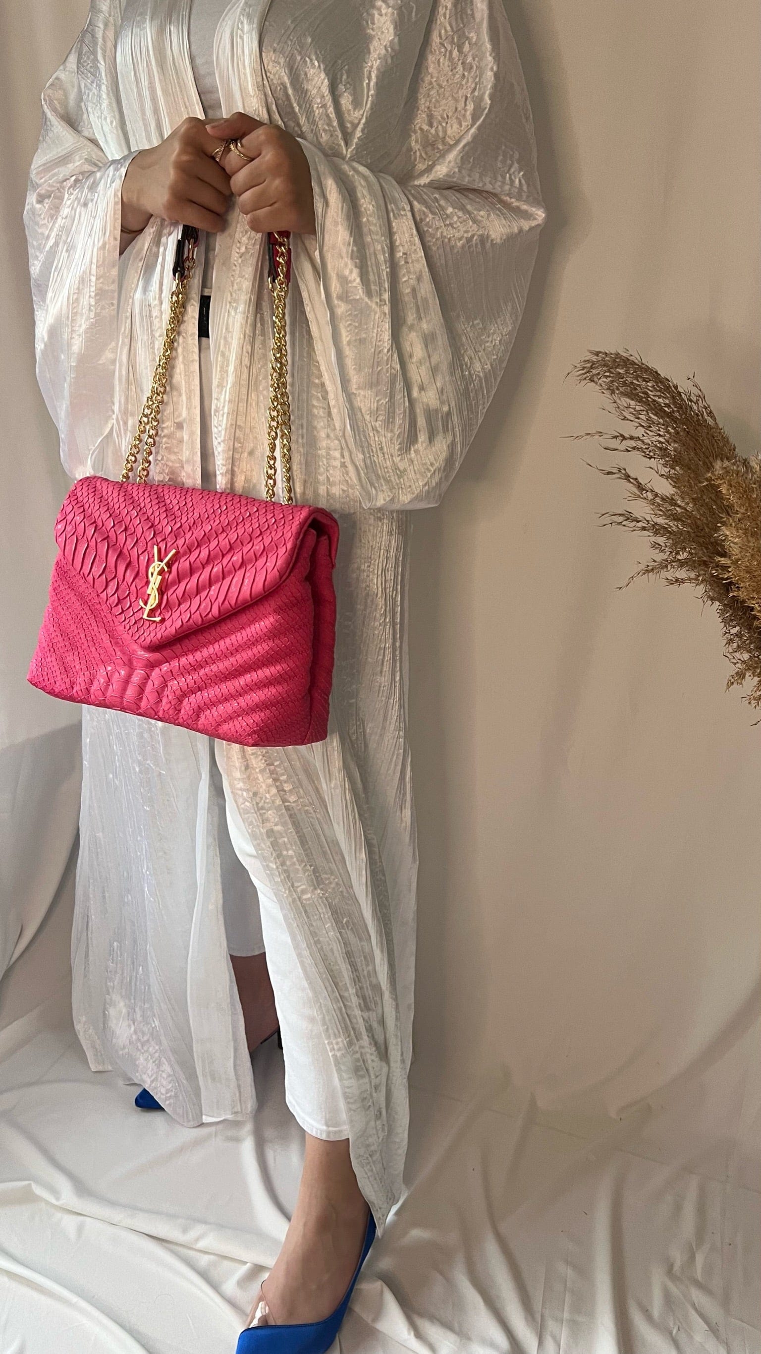 YSL pink bag