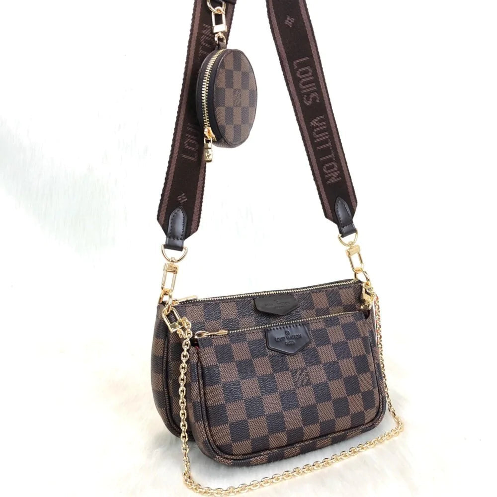 Louis Vuitton Multi Pochette Damier Print