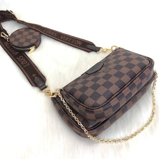 Louis Vuitton Multi Pochette Damier Print