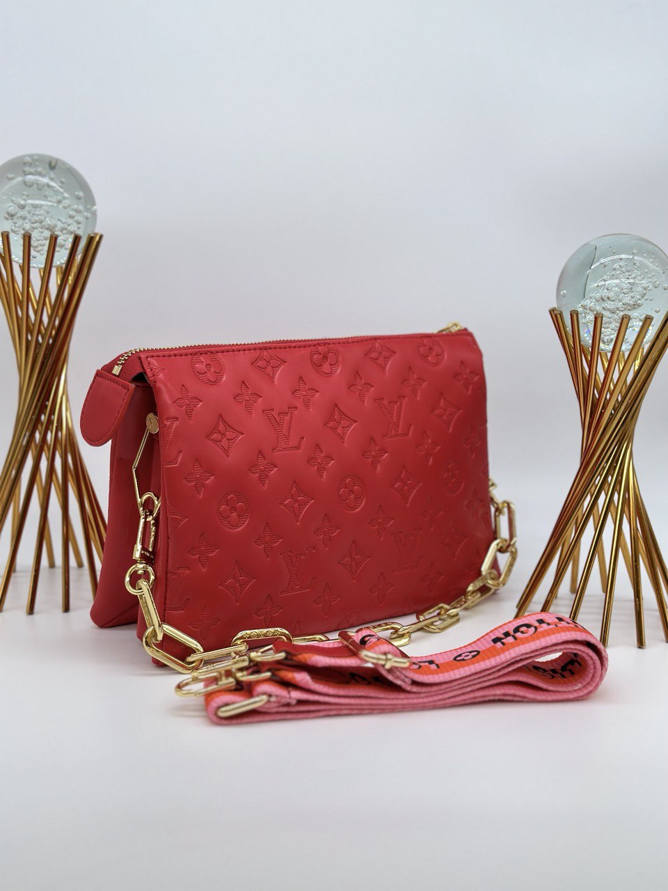 Louis Vuitton Coussin Red