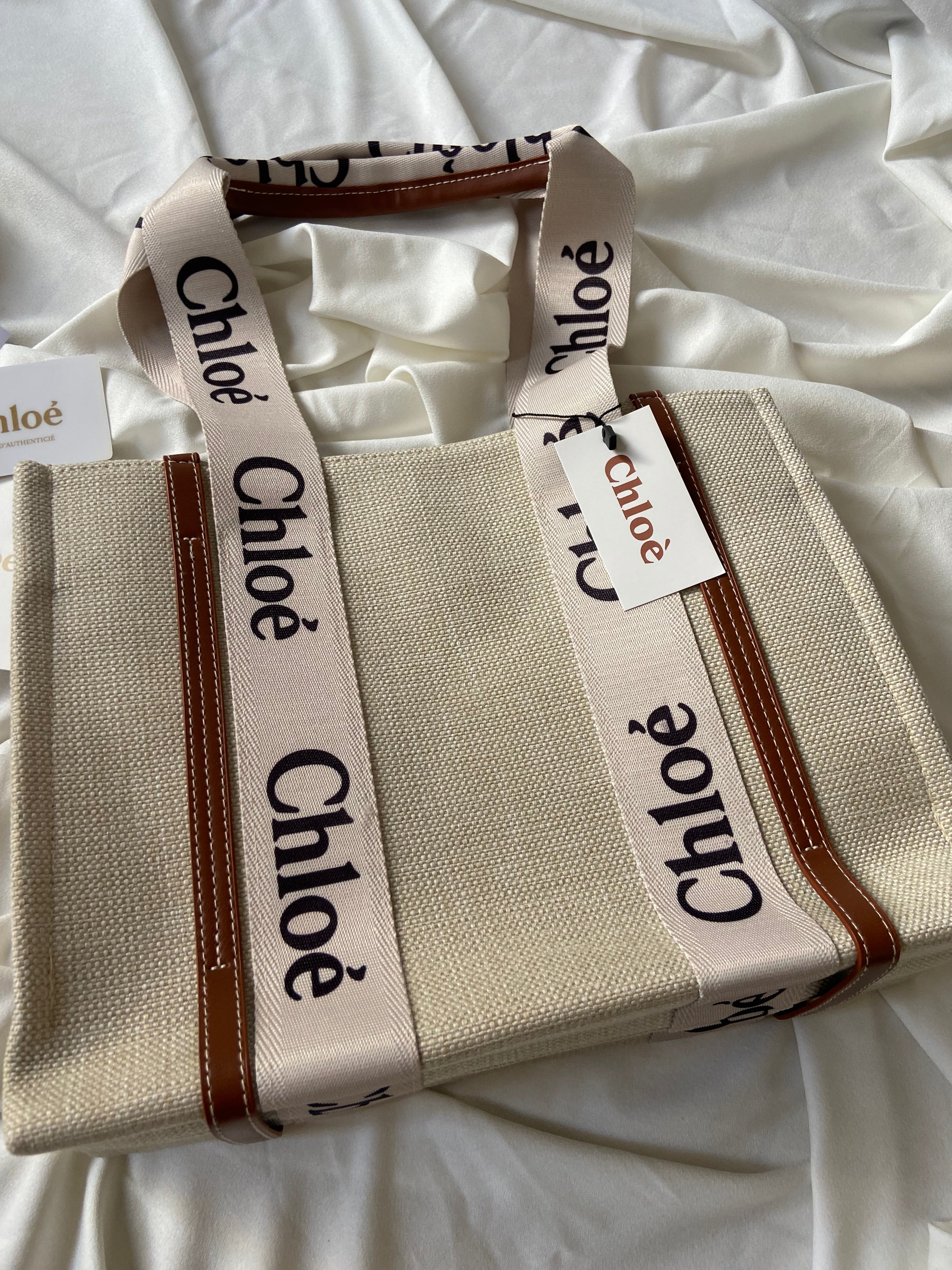 Chloé Medium Woody Tote Bag