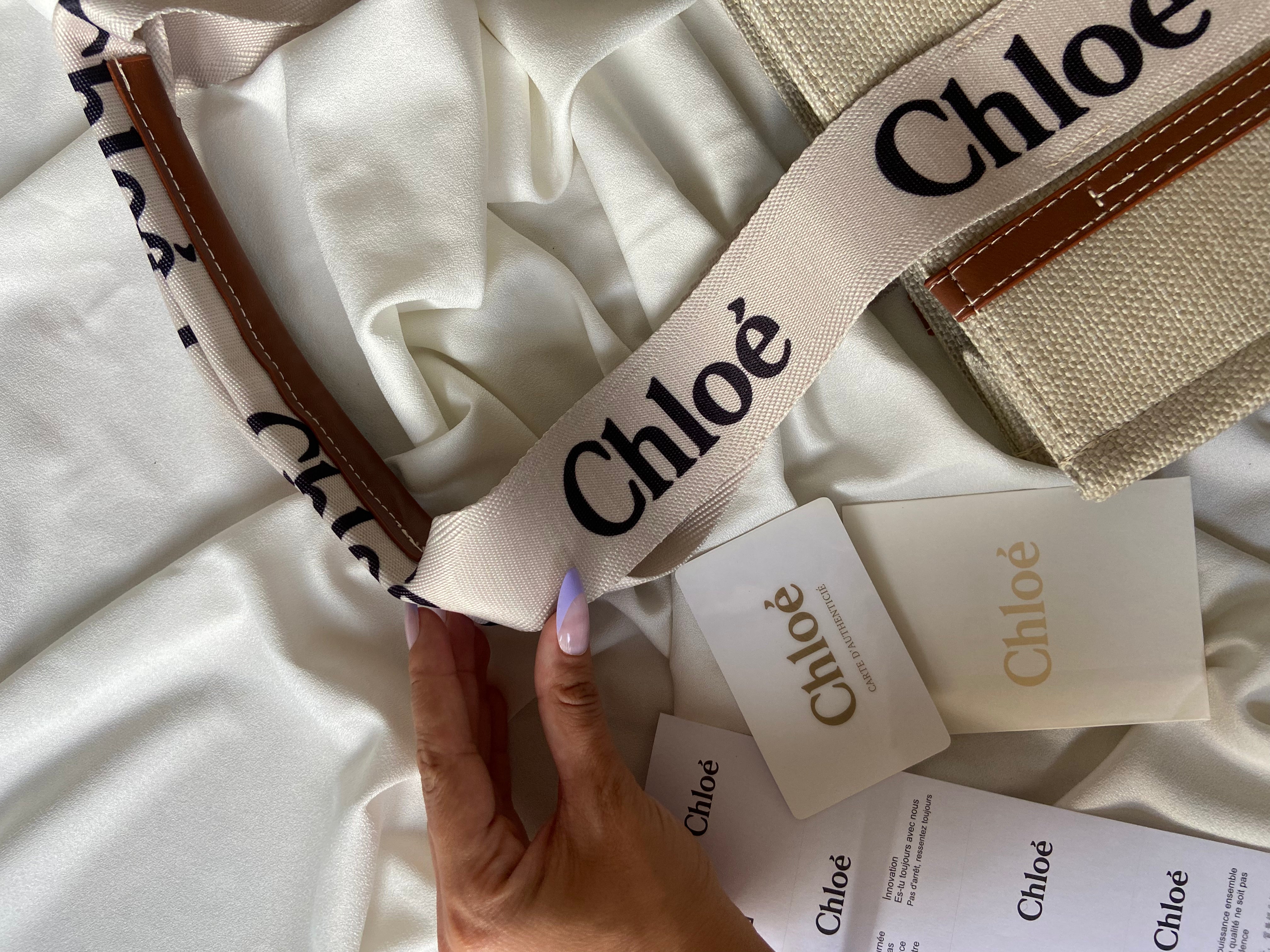 Chloé Medium Woody Tote Bag