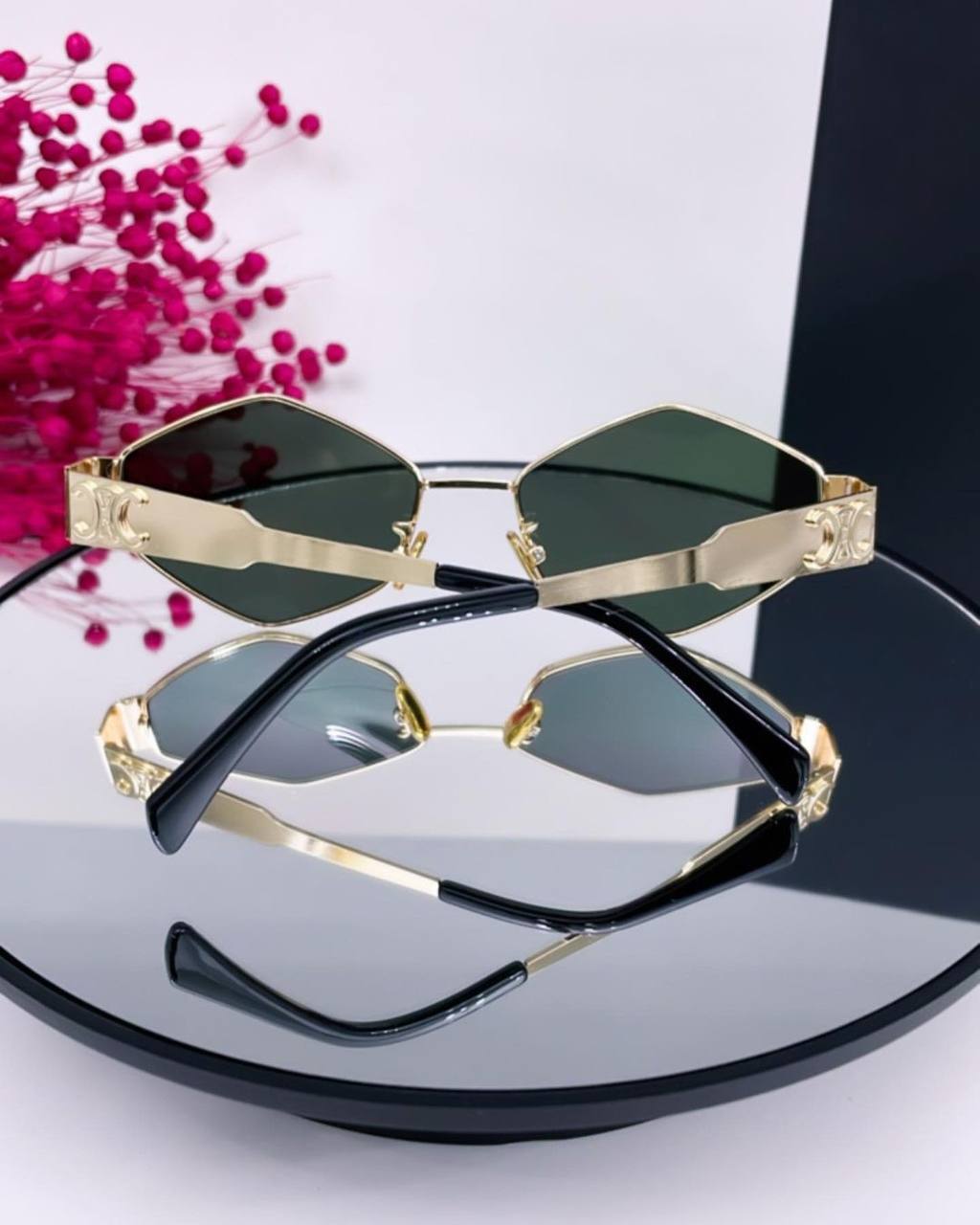 Celine Sunglasses Triomph hexagon